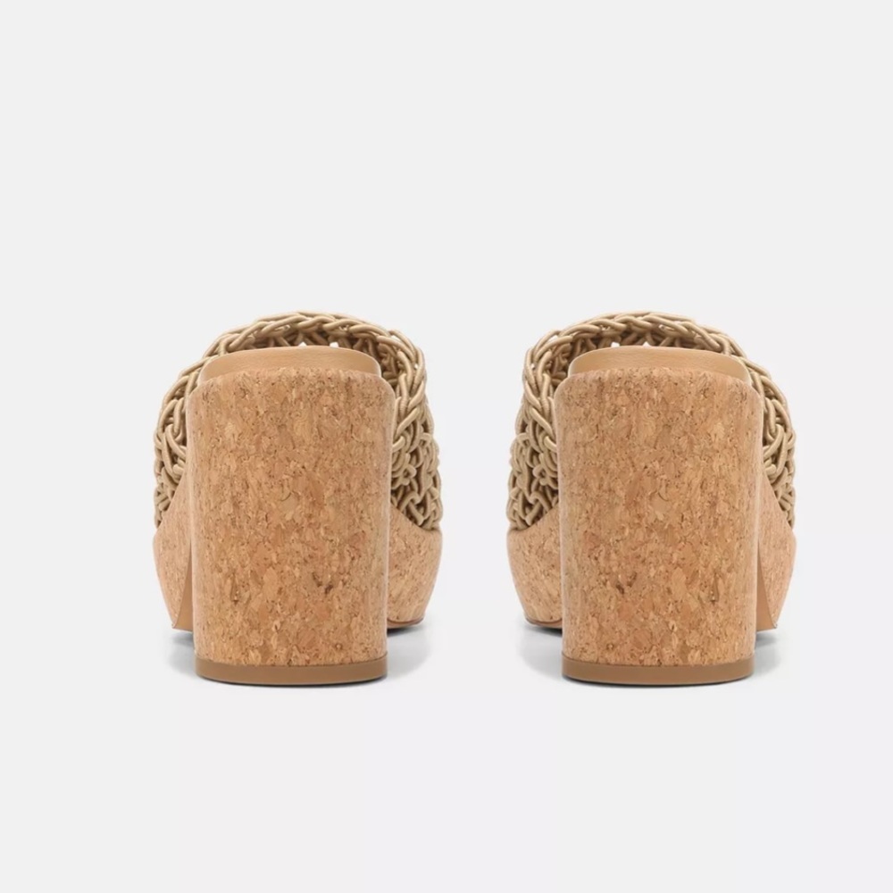 Vince Nicki Crochet Platform Sandal - Picture 4 of 15